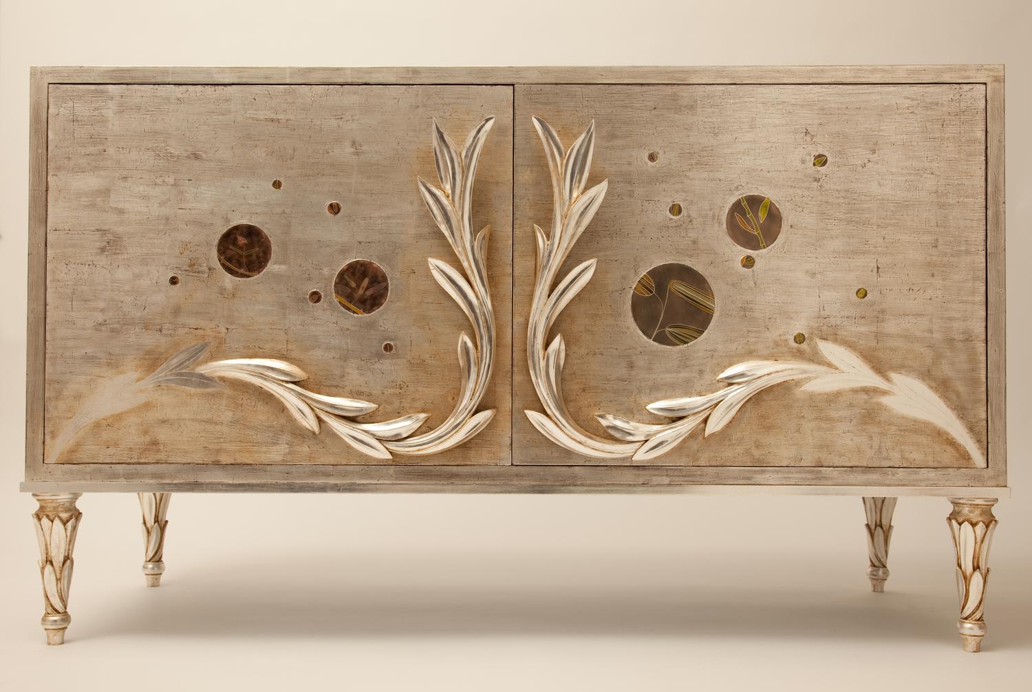 buffet artisanal en bois Marc Morisset