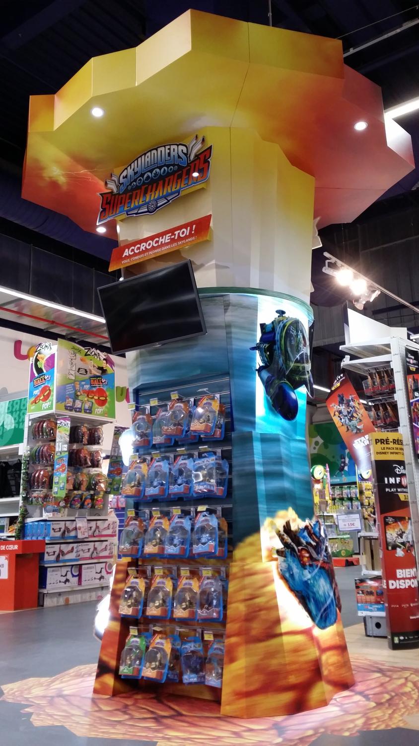 stand jeux vidéos