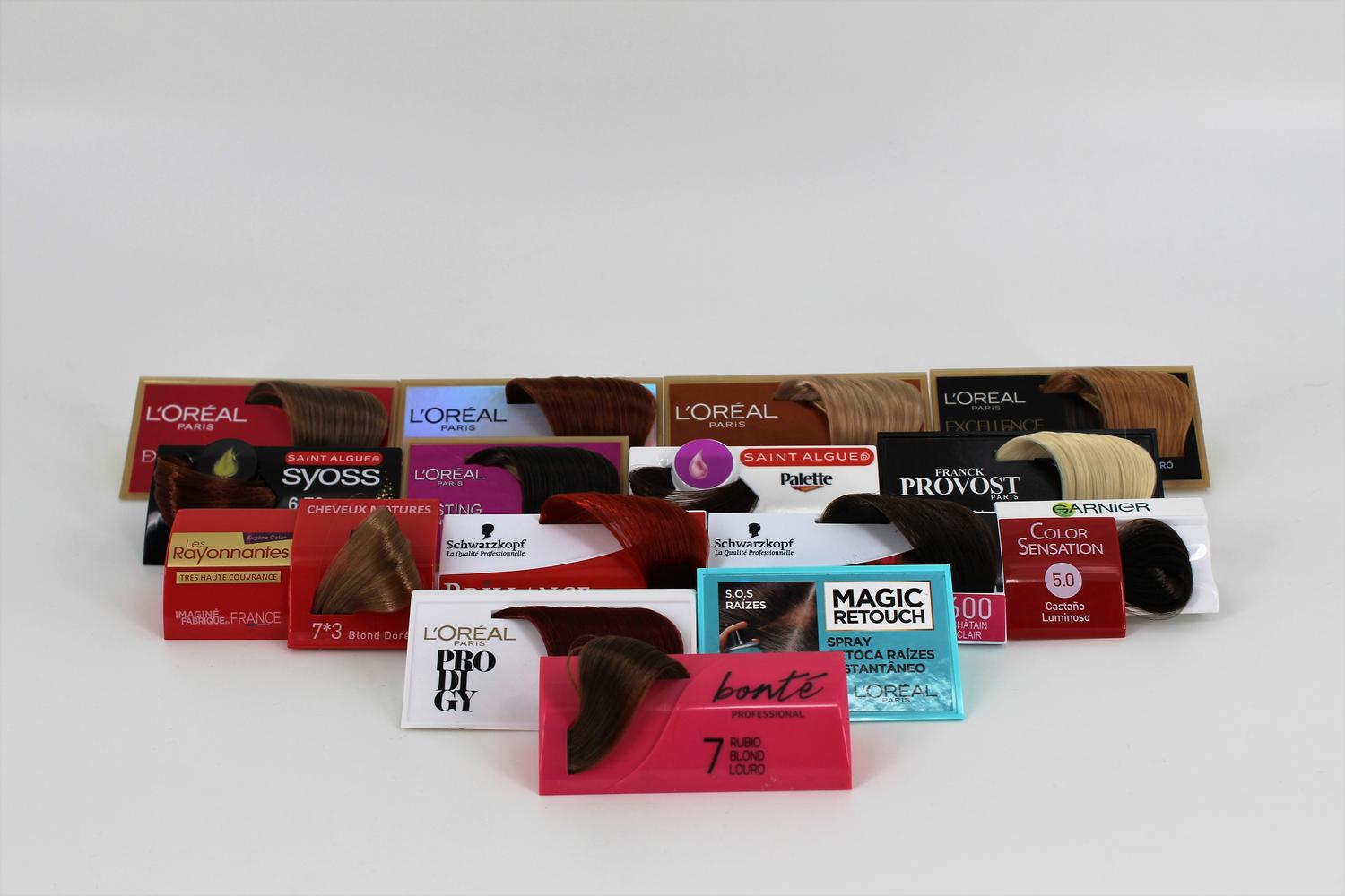 Tintes Para El Cabello Yellow Carta De Colores - Las 