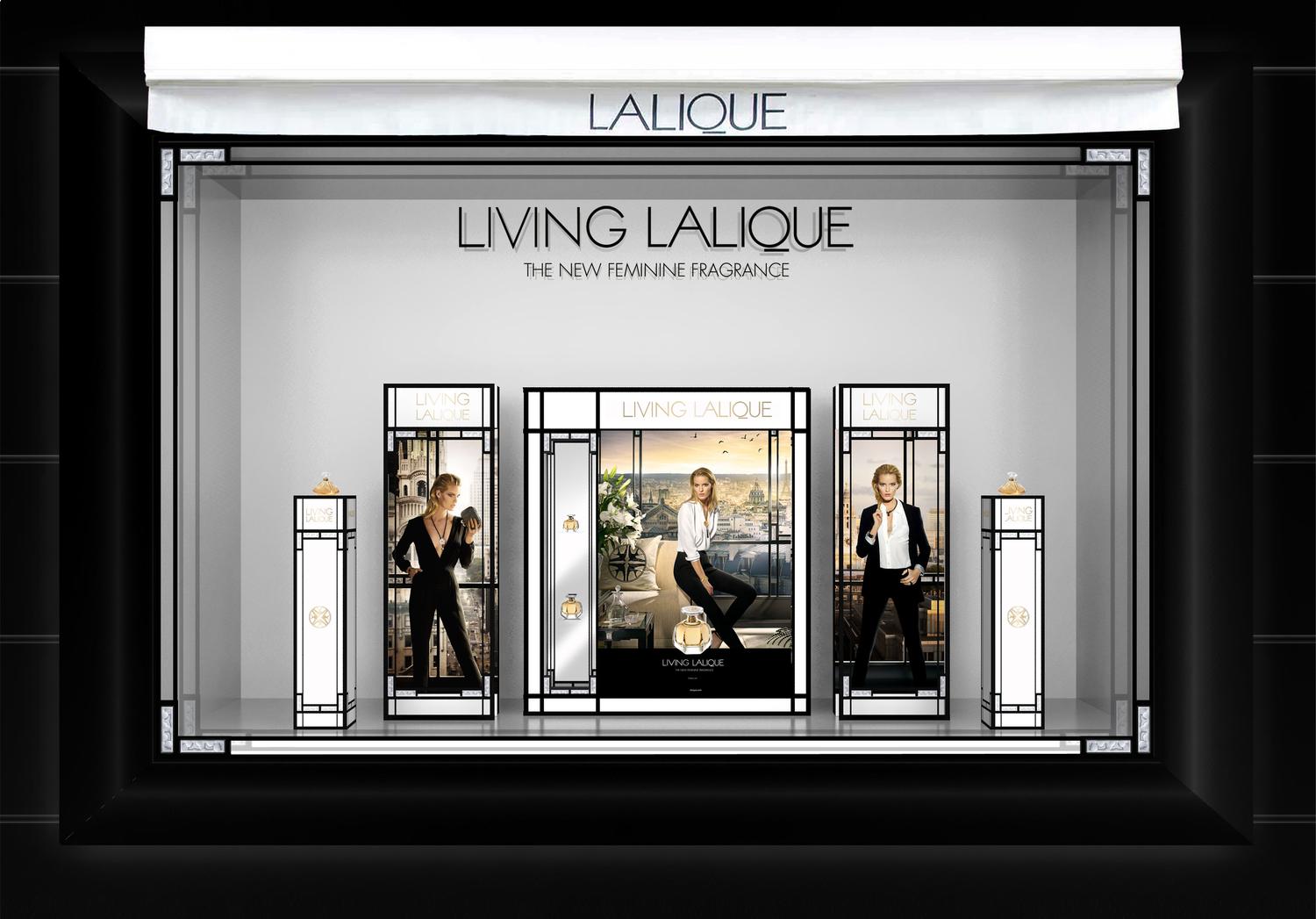 vitrine parfum lalique