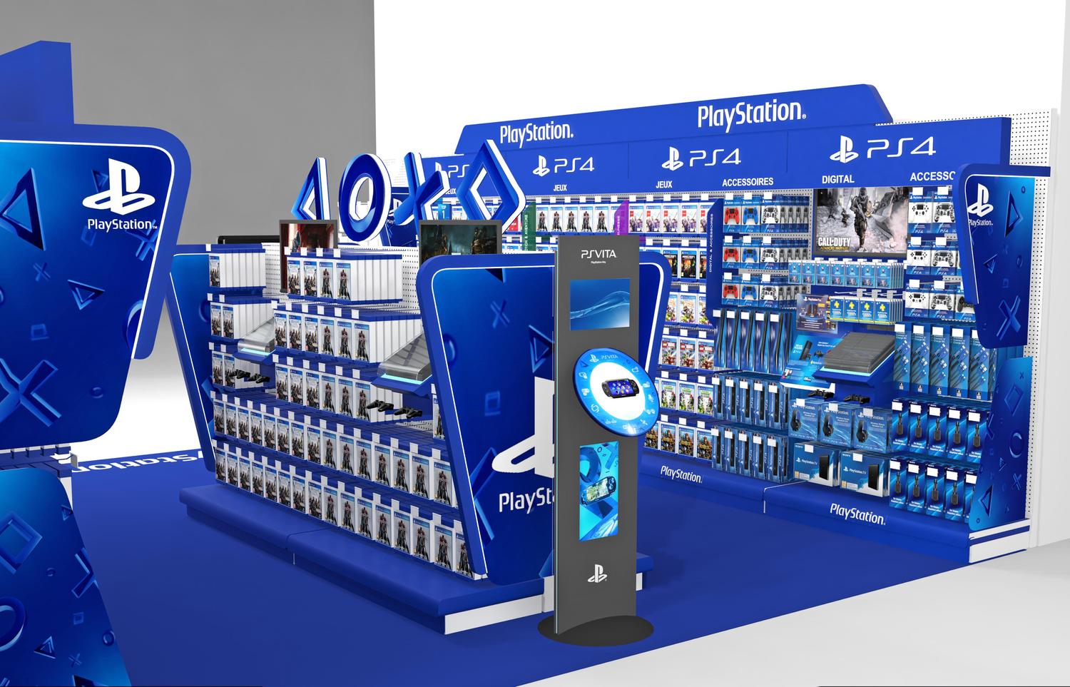 aménagement rayon pour playstation