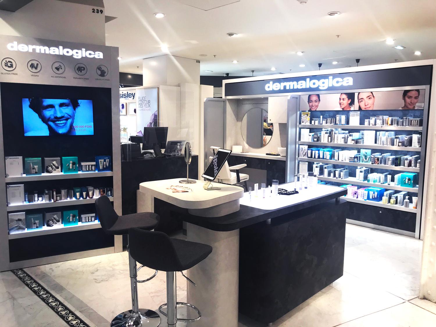 BHV MARAIS - MEDIA6 - STAND - DERMALOGICA